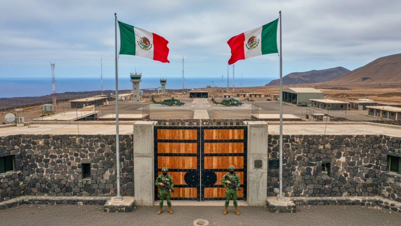 ¡IMPACTANTE! La BASE MILITAR SECRETA de México en Isla Socorro y Esta Es Su Función Real