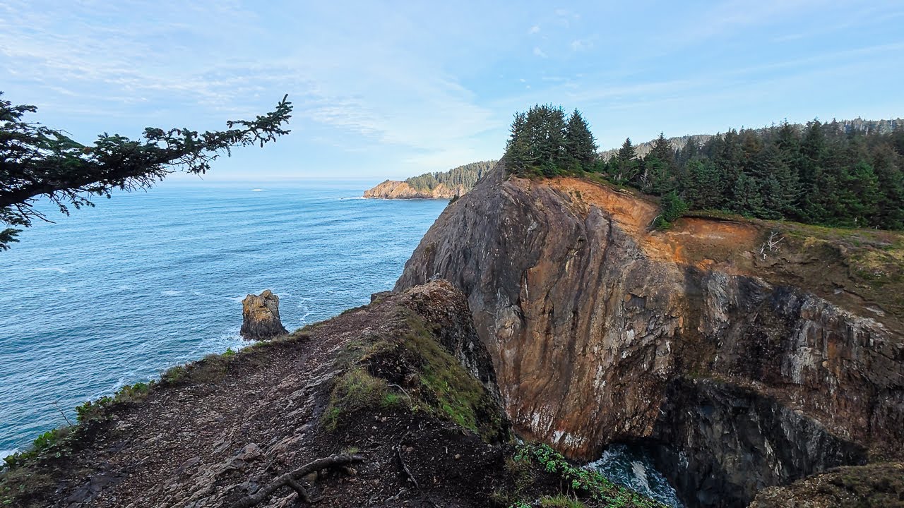 Elk Flats Trail in Nehalem, Oregon! Marble Hiding!