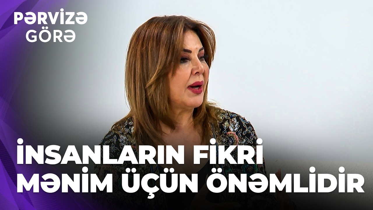 Pərvizə görə – Gülüstan Əliyeva sosial şəbəkələrdən danışdı – Tamaşaçı üçün maraqlı olmalısan