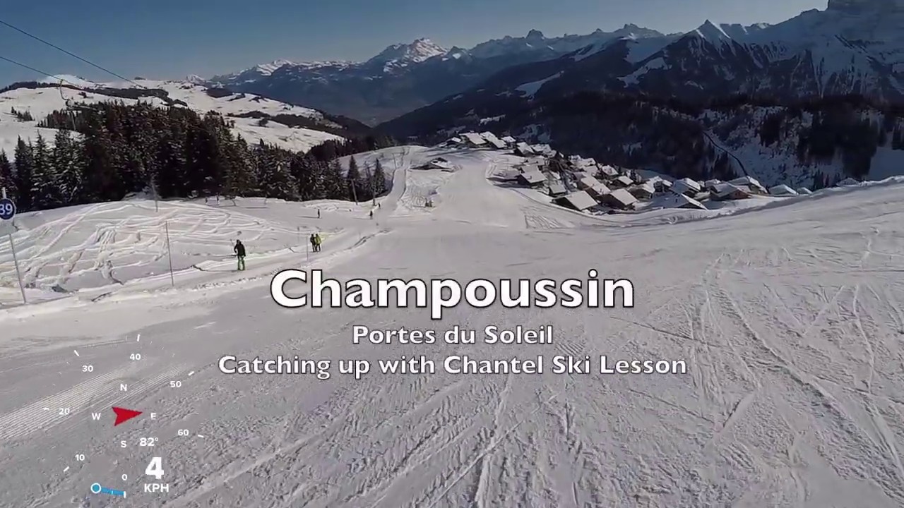 Champoussin -  Chantel Ski Lesson with Ski School for Portes du Soleil Ski Area