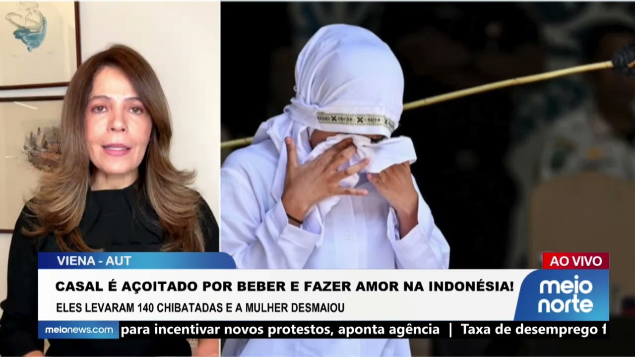 Casal é punido com 140 chibatadas por relação fora do casamento e consumo de álcool | Agora Brasil