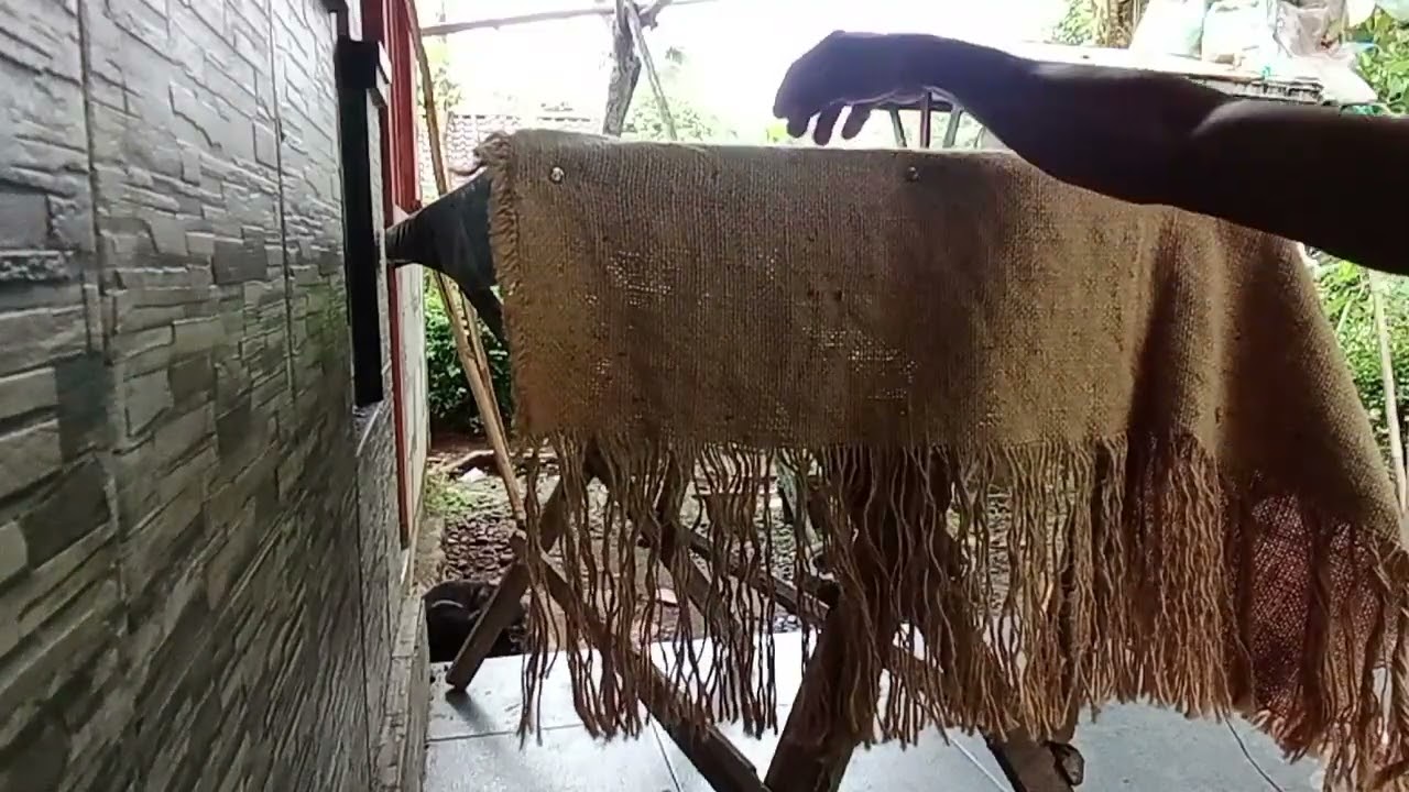 MEMBUAT‼️ Kostum Dayak Dari Karung Goni@BangUdin-79