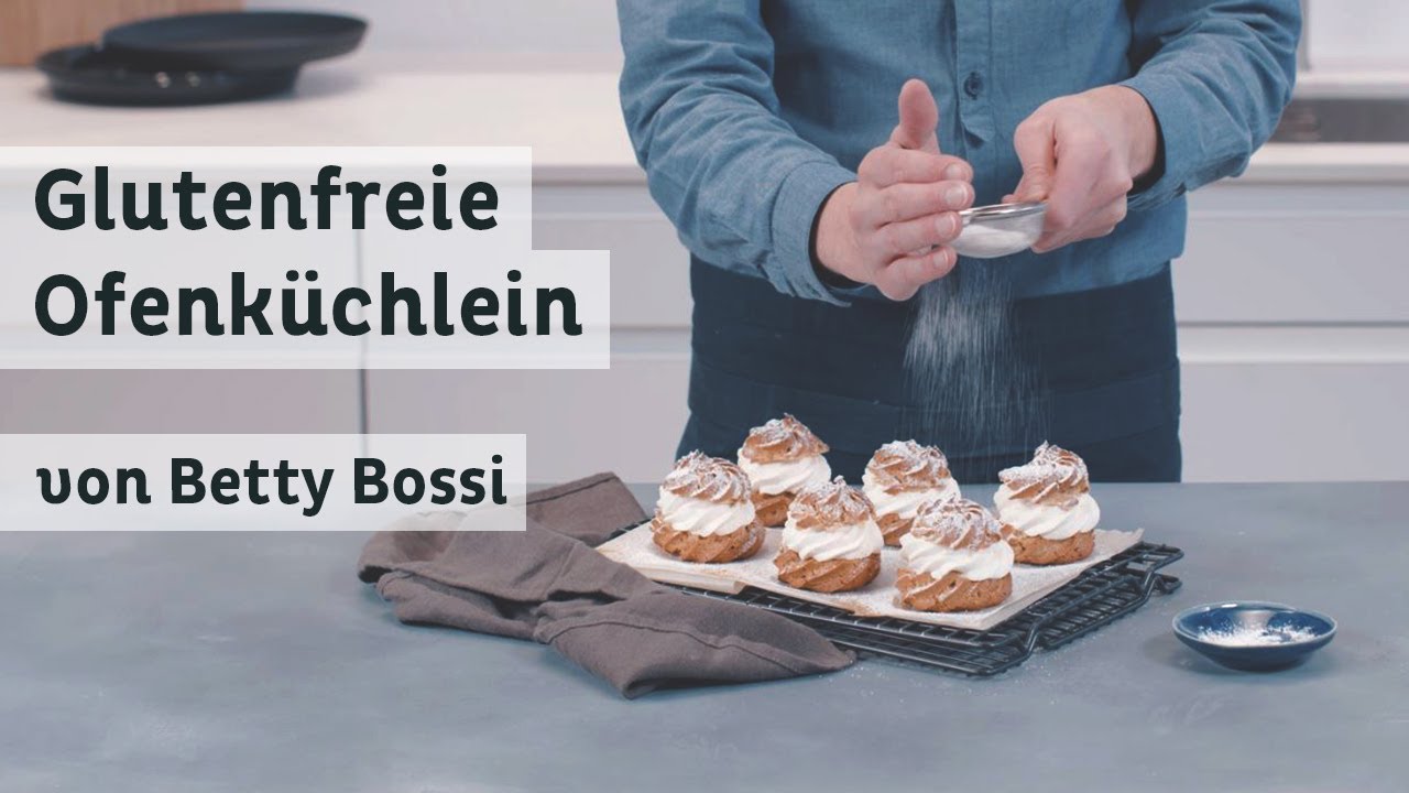 Glutenfreie Ofenk&uuml;chlein - Backrezept von Betty Bossi