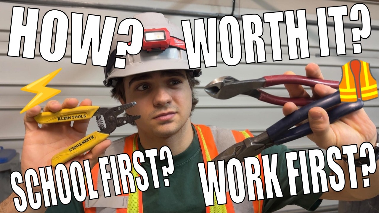 How I Became an Electrical Apprentice | IS IT WORTH IT?