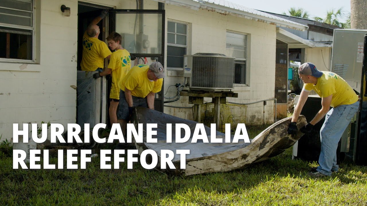 Latter-day Saint Volunteers Aid in Hurricane Idalia Cleanup