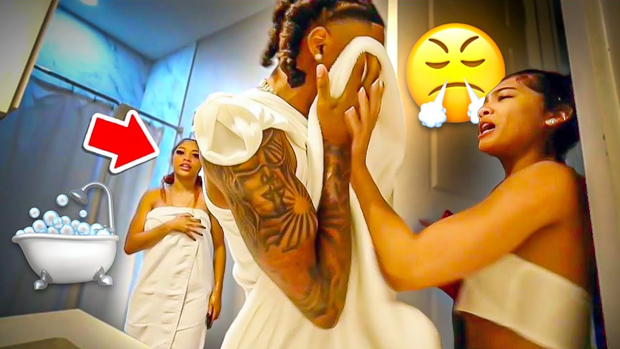 I GOT CAUGHT IN THE SHOWER WITH Brealyn PRANK ON Maliah *they fought*