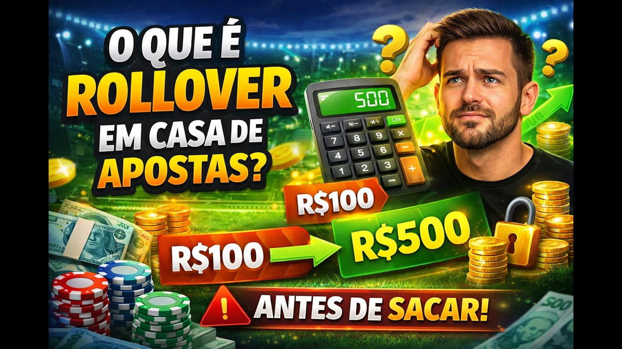Cuidado! O rollover pode travar seu saque nas casas de apostas | C&oacute;digo indica&ccedil;&atilde;o Betano : B55 🤩