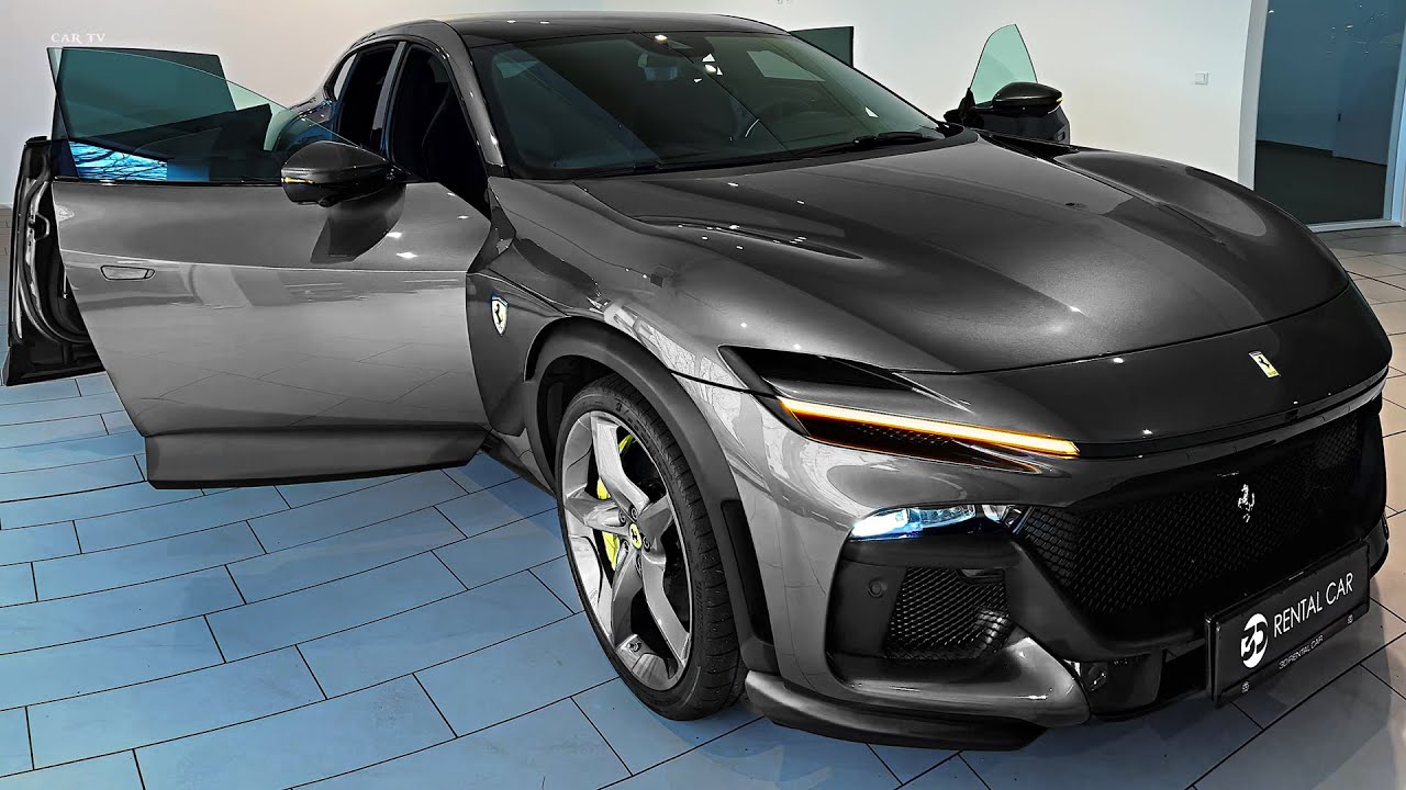 Ferrari Purosangue 2024 года — роскошный дорогой спортивный внедорожник!