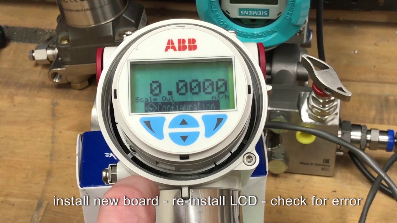 ABB 266DSHH - replacing electronics board