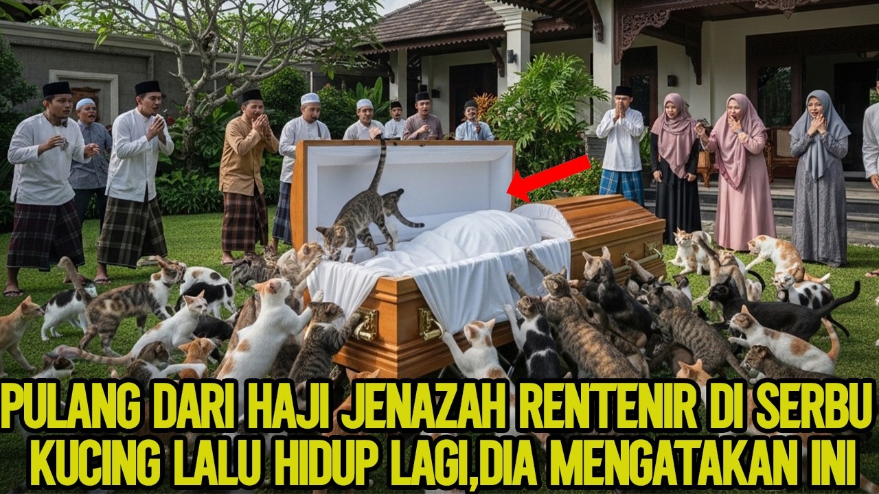 AZAB RENTENIR || JENAZAH BU HAJI MENGATAKAN SESUATU SETELAH DI SERBU RATUSAN KUCING SEBELUM DIKUBUR