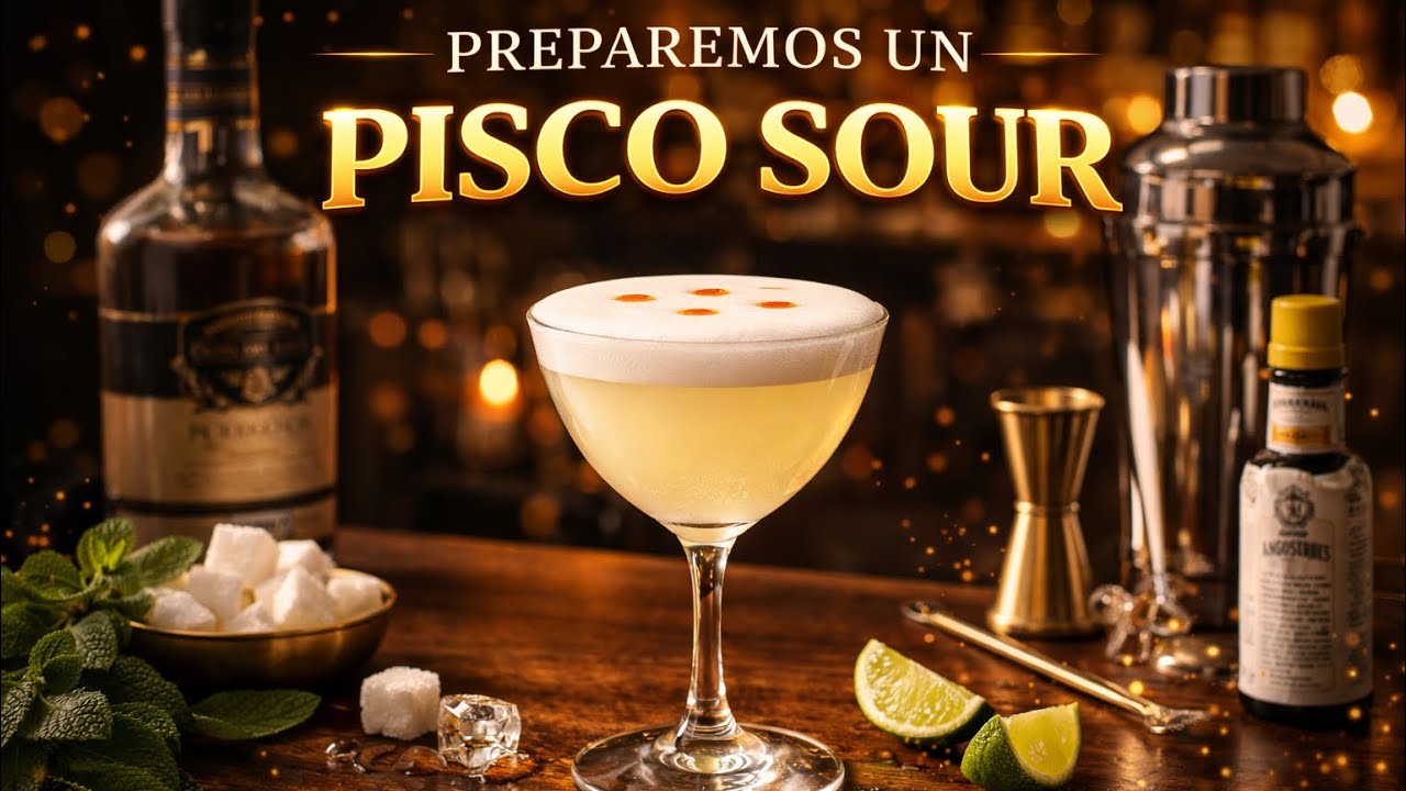 ¿Cómo Preparar un Pisco Sour?