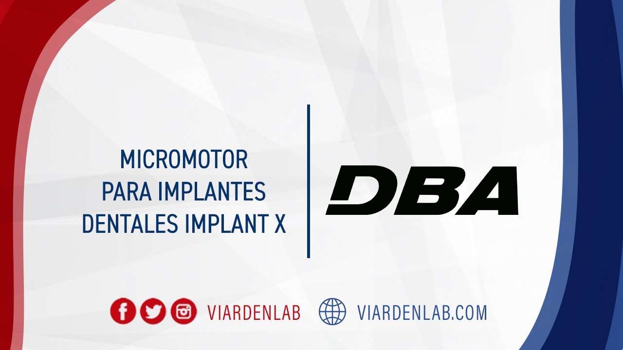 Micromotor para Implantes Dentales - Implant X DBA