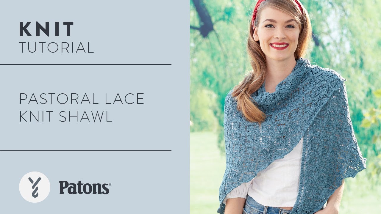 How to Knit the Pastoral Lace Shawl | Free Pattern