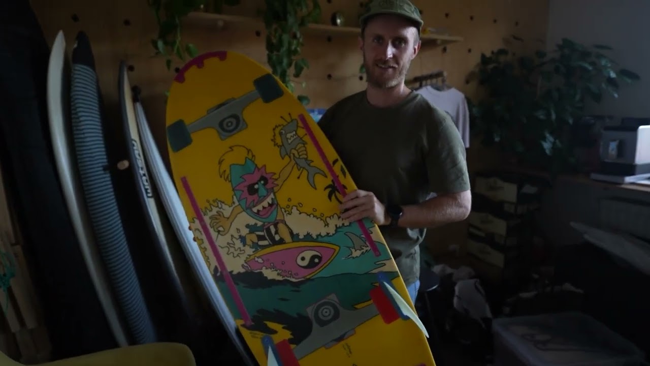Landlocked Surfers Come Together to Surf at Stavnice Island