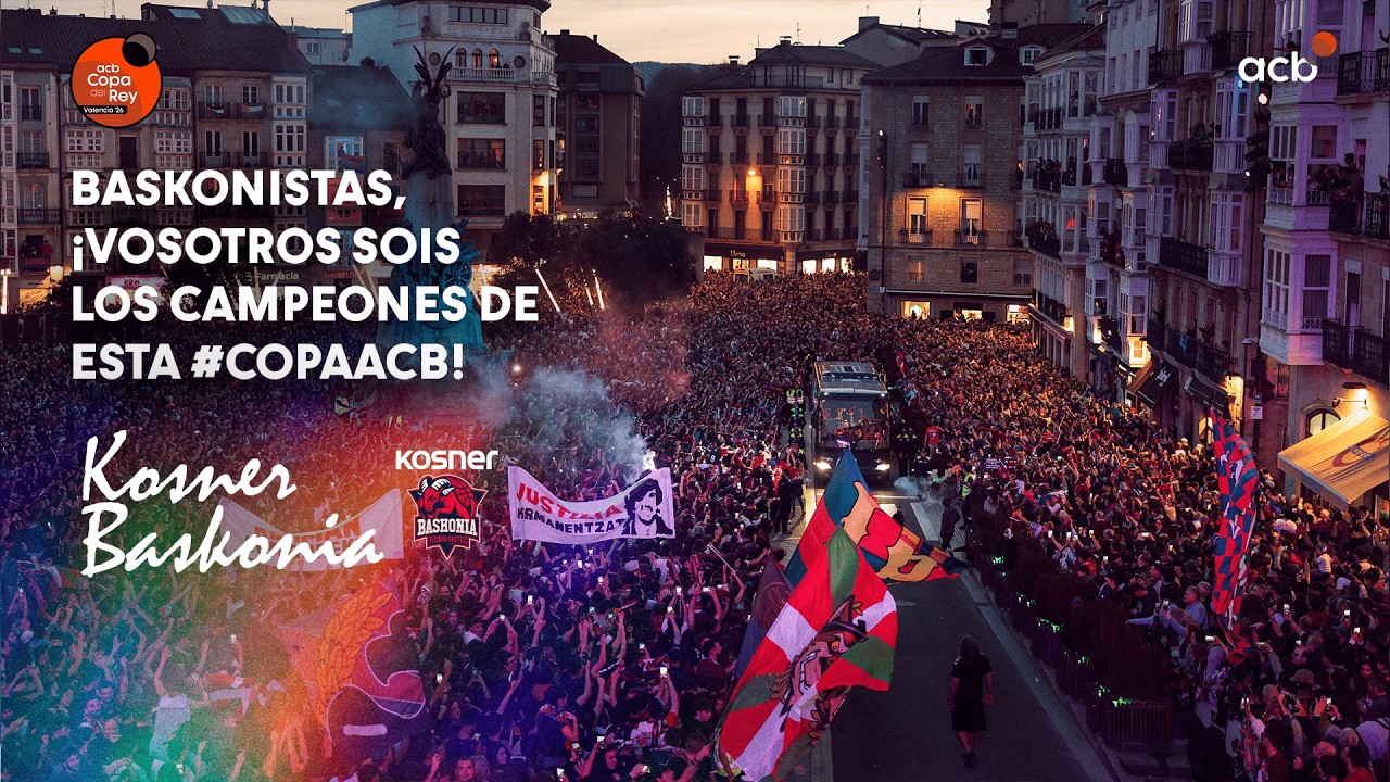 BASKONISTAS, ¡vosotros sois los CAMPEONES de esta #CopaACB | Copa del Rey 2026