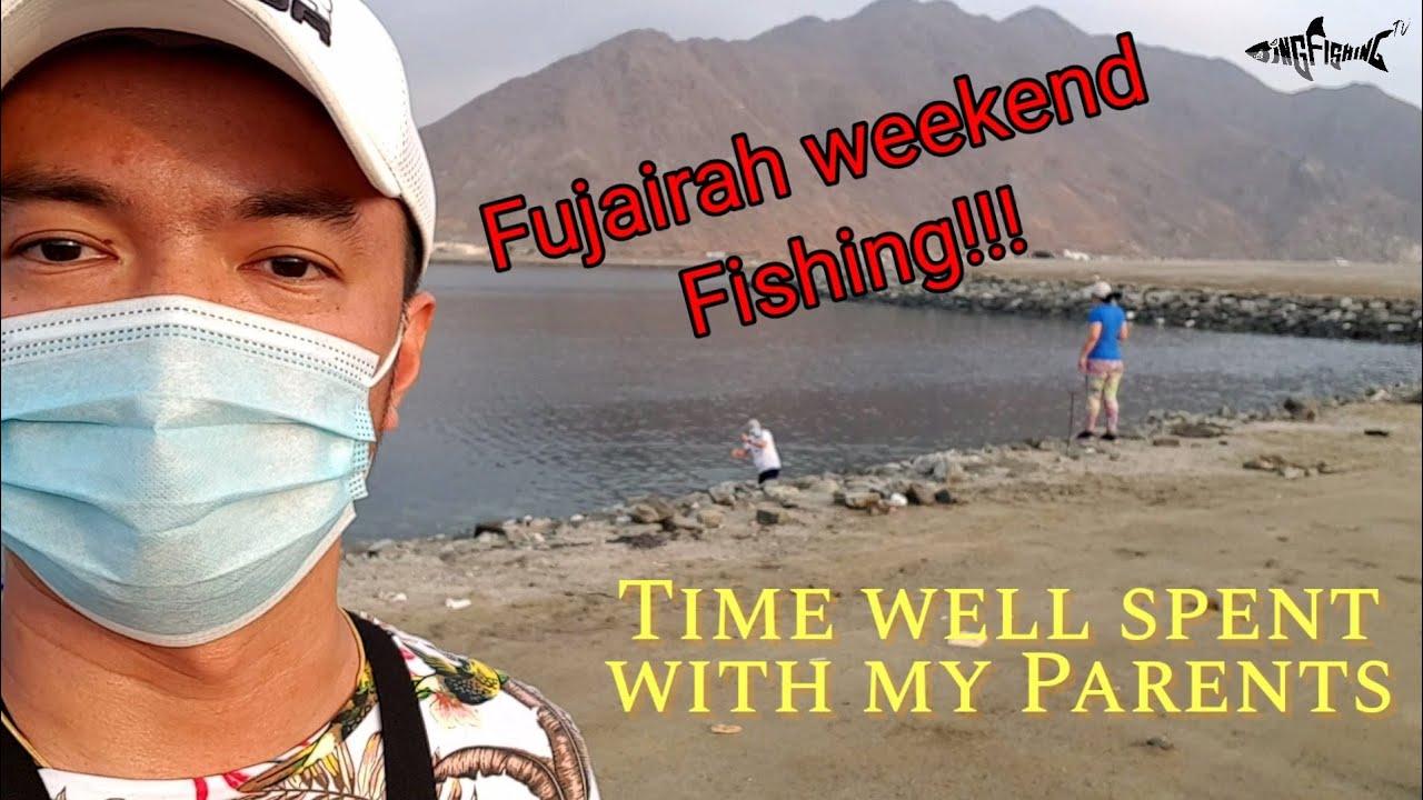 Fujairah weekend fishing with parents | Lots of Barracuda | Shore Fishing | Shore Jigging