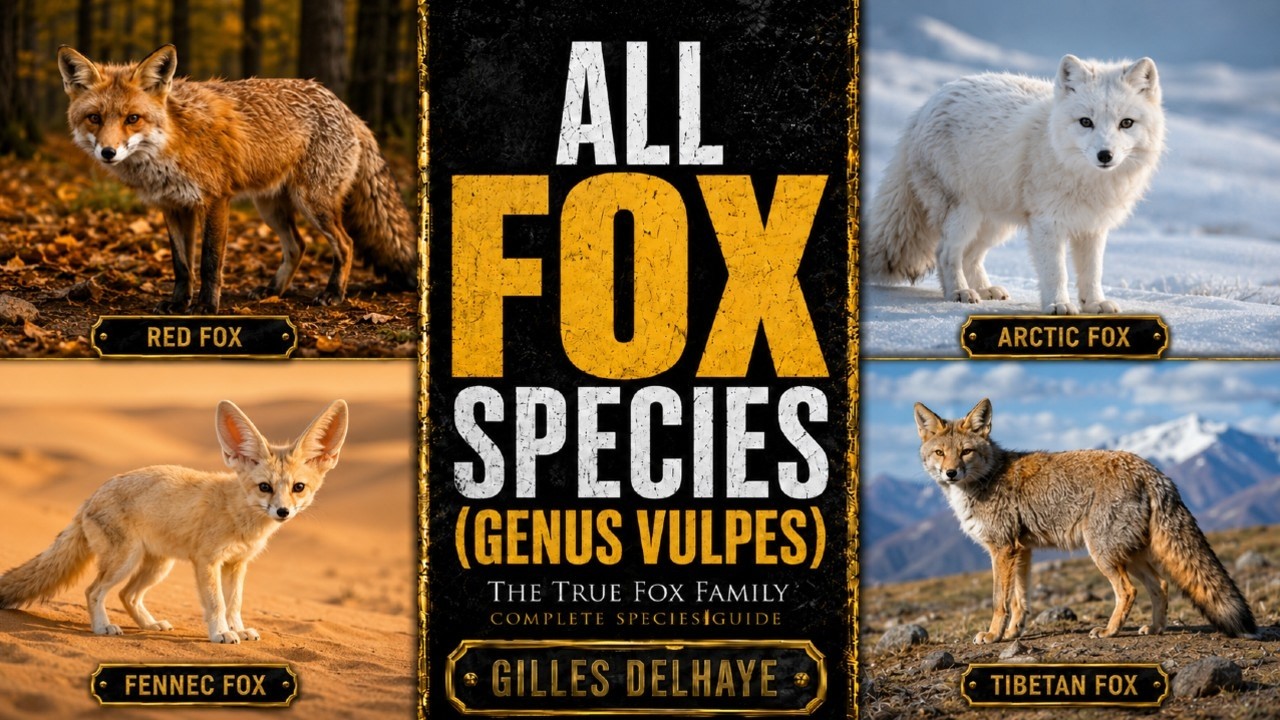 All Fox Species (Genus Vulpes) - Species List