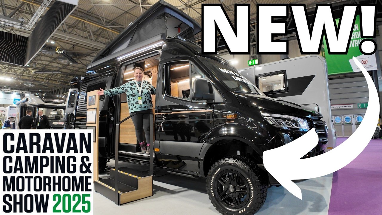 Our *TOP PICKS* 2025 Caravan Camping and Motorhome Show @ NEC + *NEW VW CALIFORNIA!*