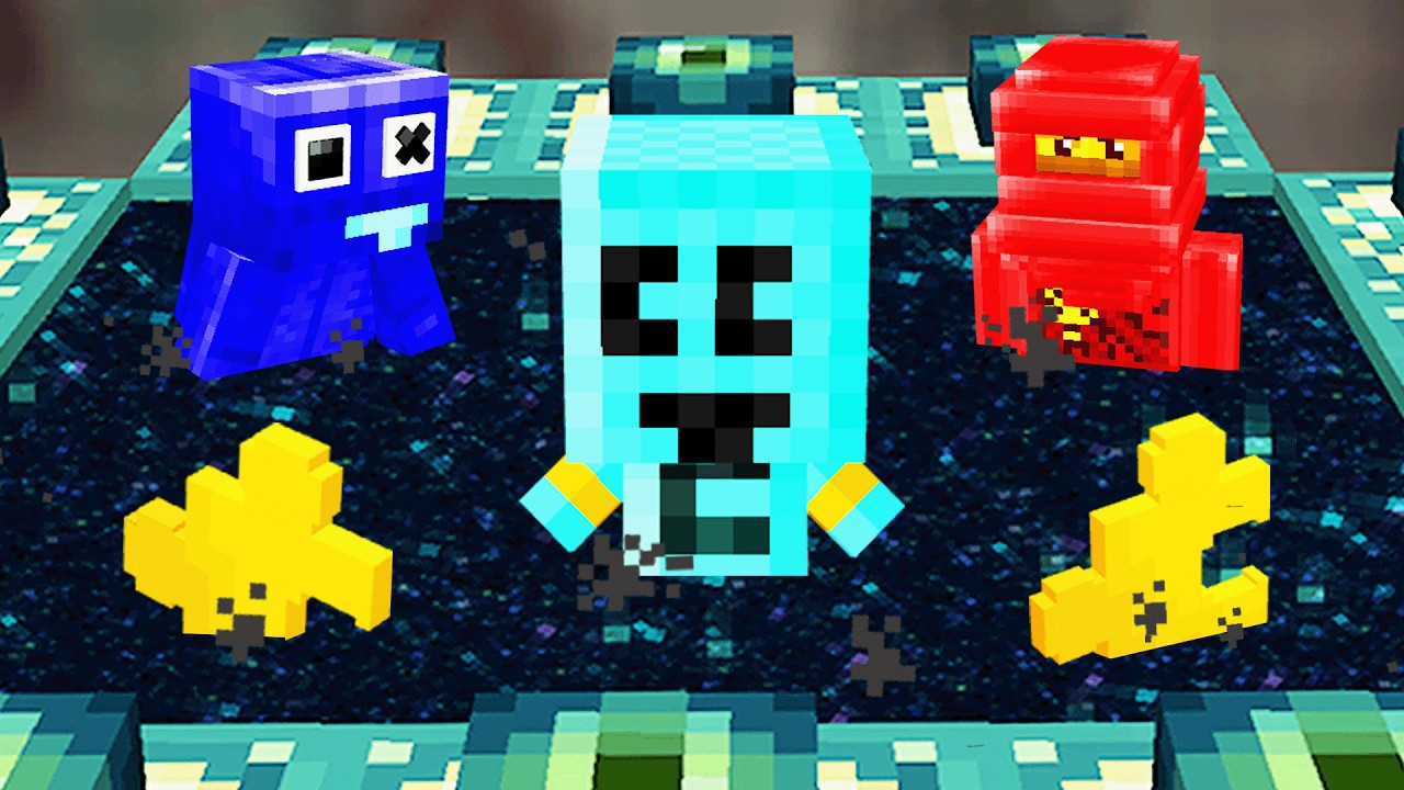 Minecraft but Toys beat the Game for you