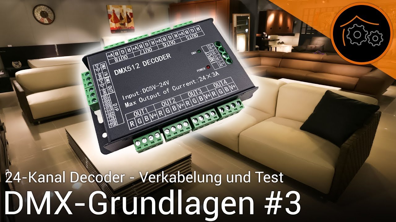 DMX-Tutorial Part 3: Ersten LED-Stripe ansteuern