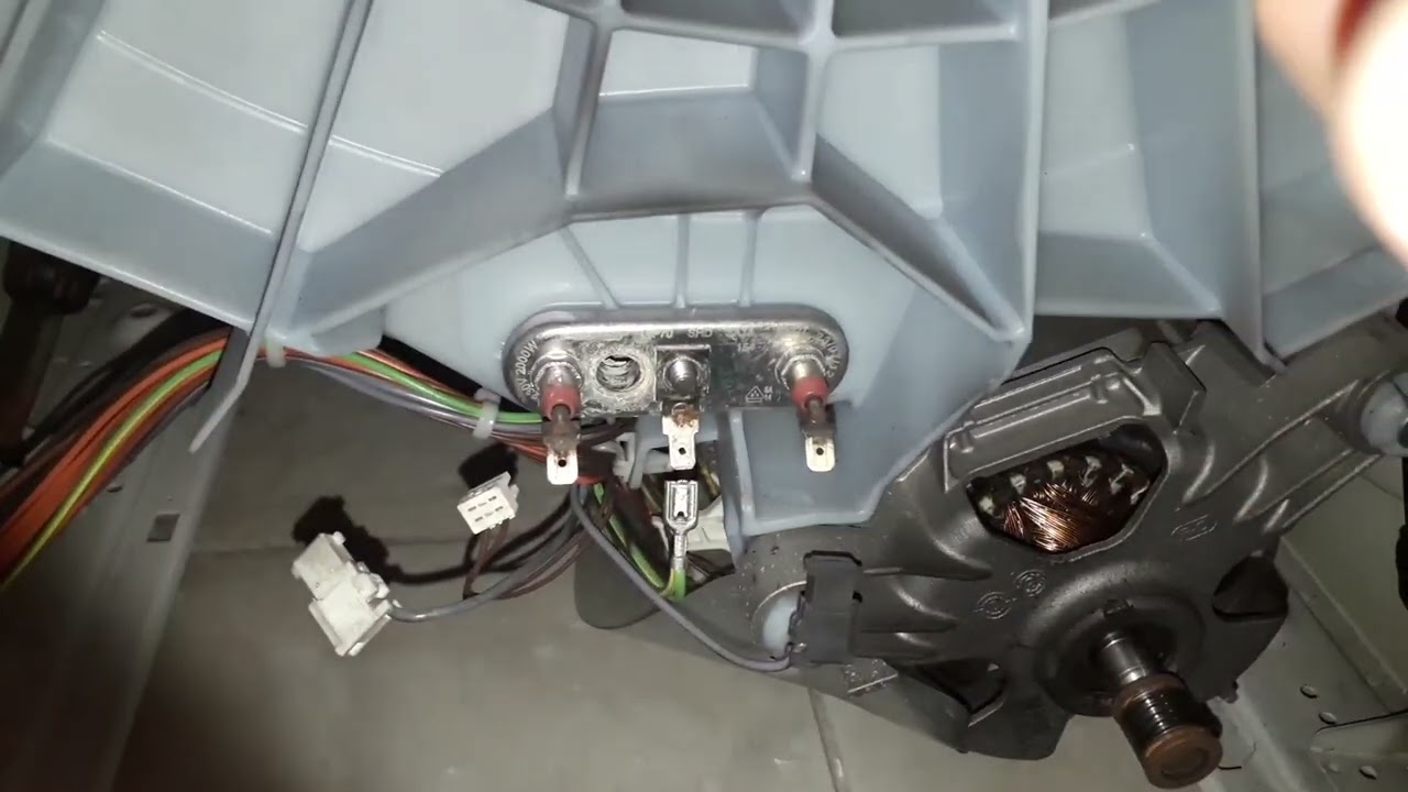 Bosch Çamaşır Makinesi Suyu Isıtmıyor İyi Yıkamıyor Rezinstans Değişimi Nasıl Yapılır