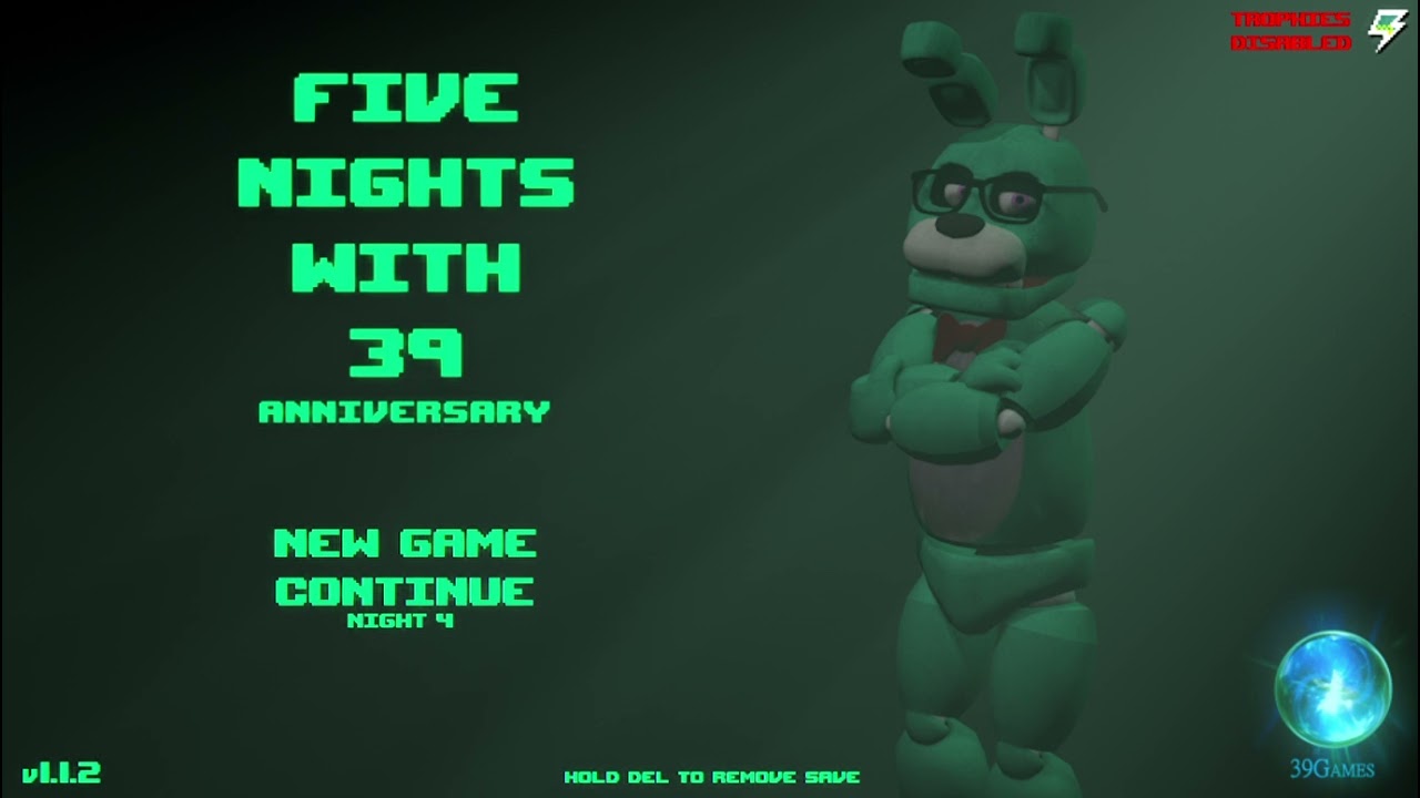 Five Nights With 39 Anniversary original theme