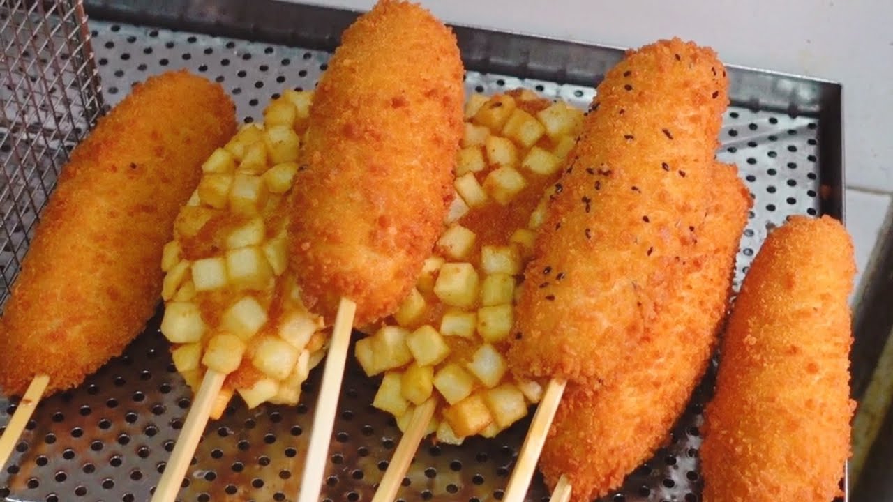 끝이 안보이는 주문! 맛있는 명랑 핫도그! / Popular hot dog in Korea / Korean street food