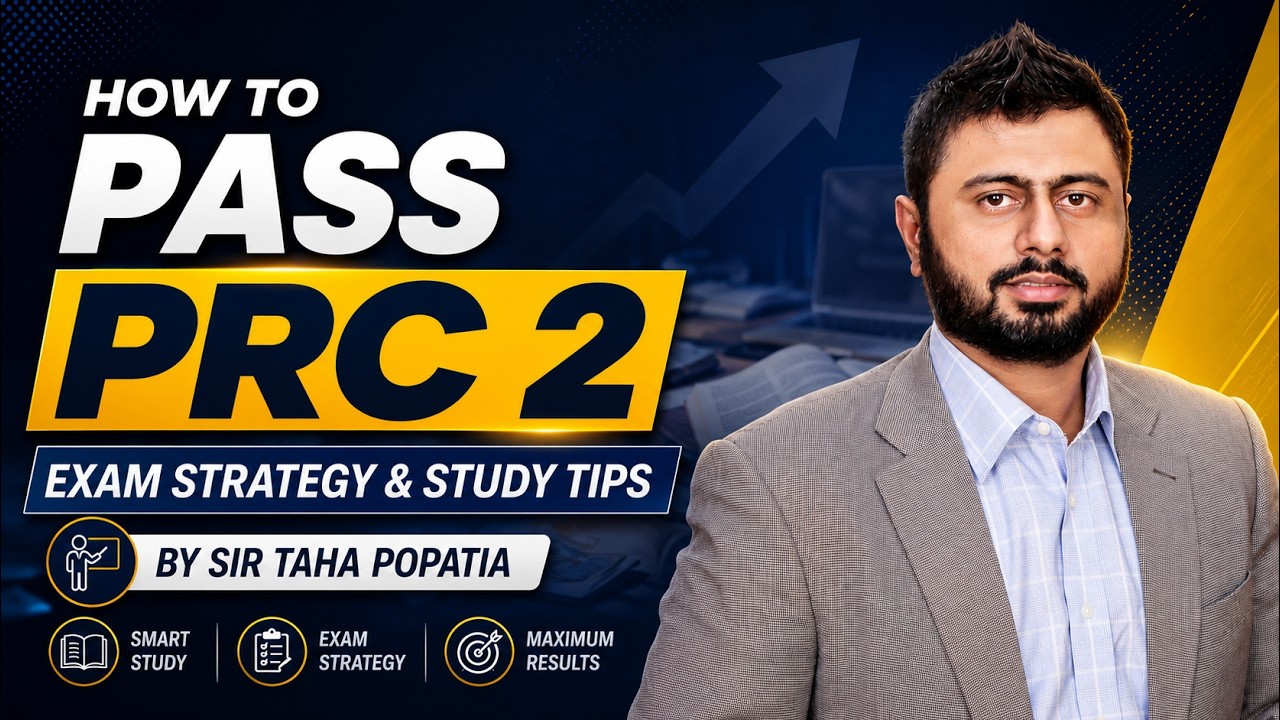How to Pass PRC 2 Quantitative Analysis for Business | Exam Strategy & Study Tips | Sir Taha Popatia
