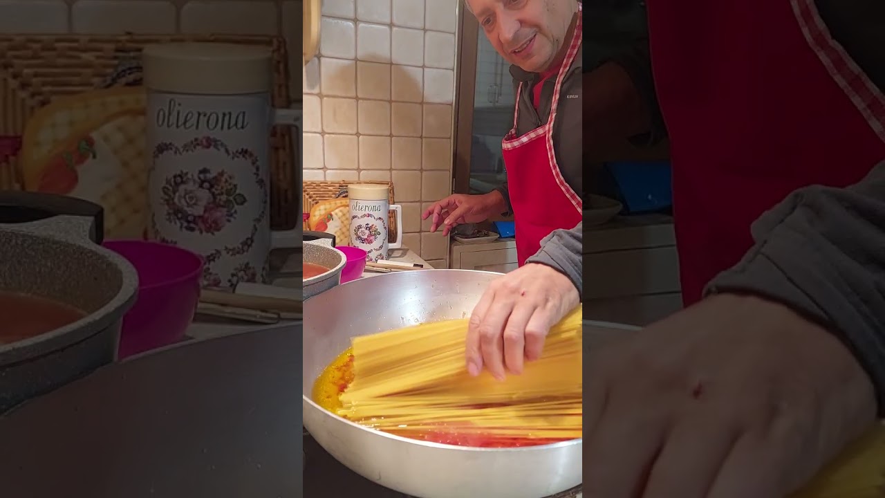 Gaspy ai fornelli cucina creativa. Pasta all'assassina.  