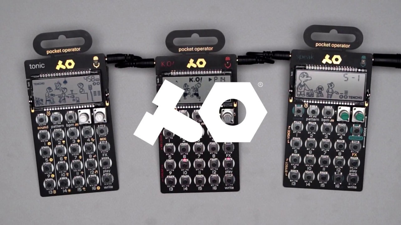 pocket operator metal series