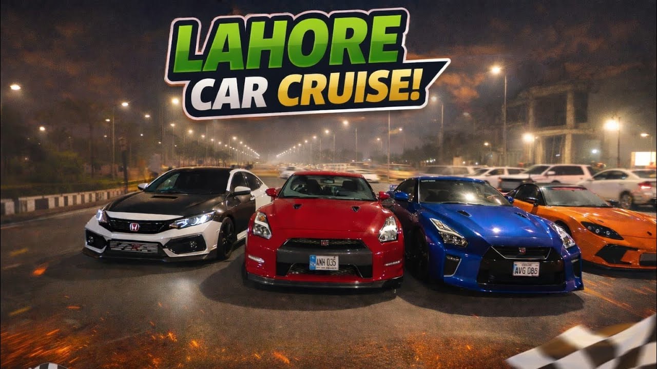 Lahore Sunday Cruise Went Wild 😍 RX-7 Veilside Steals the Show