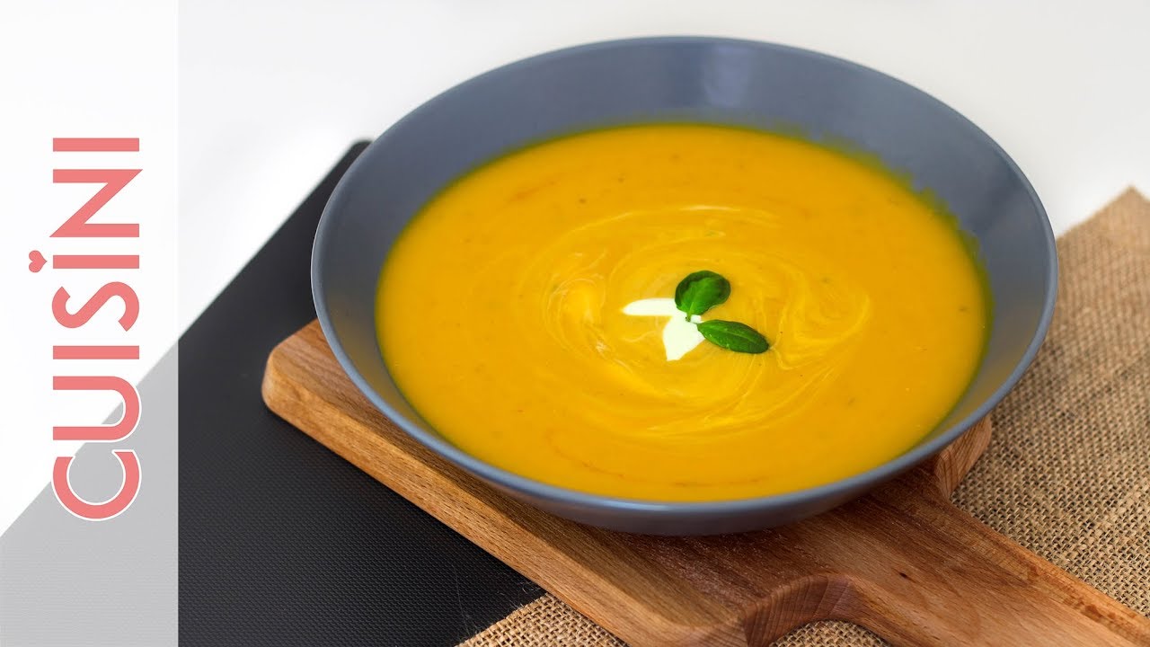K&uuml;rbissuppe Rezept | K&uuml;rbiscremesuppe selber machen | einfach & schnell (K&uuml;rbisrezepte)