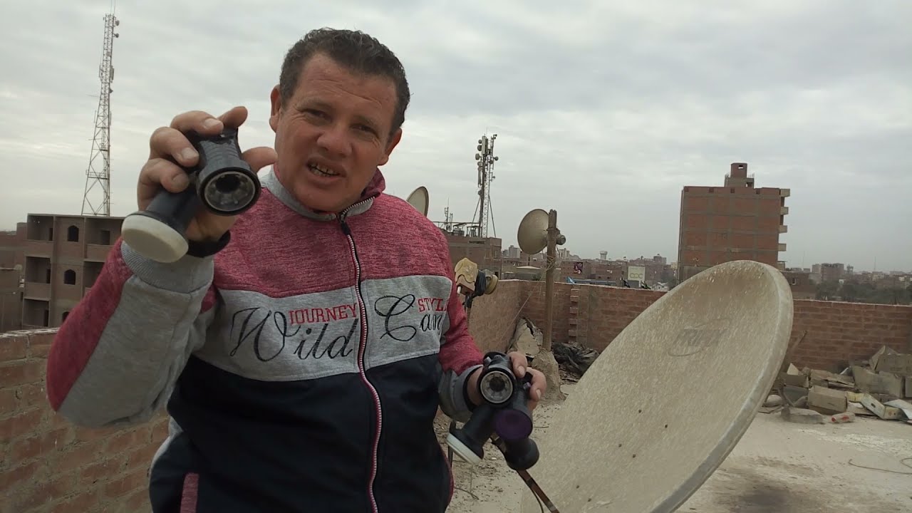 السر في العدسه لما تستقبل شبكه هوائيه علي بعد 50 كيلو