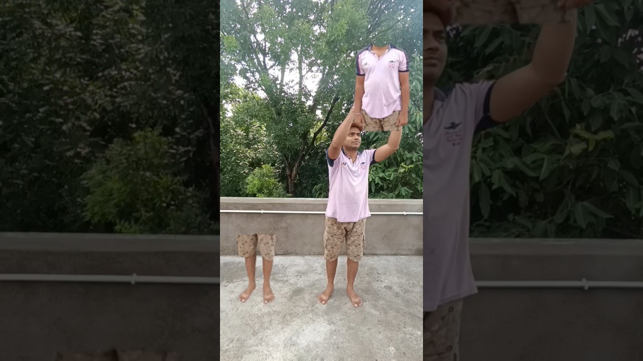 Flying body parts funny vfx magic | Kinemaster editing | The Mast Fact