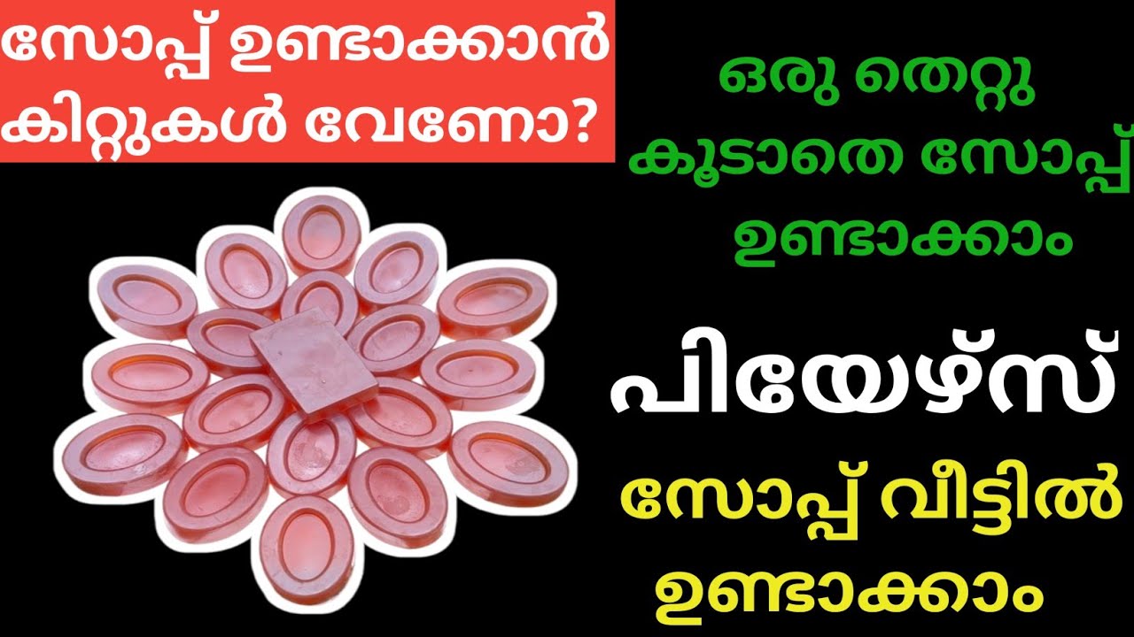 😱ഈ കിറ്റ് ഉണ്ടെങ്കിൽ വളരെ എളുപ്പത്തിൽ പിയേഴ്സ് സോപ്പ് വീട്ടിൽ തയ്യാറാക്കാം👍