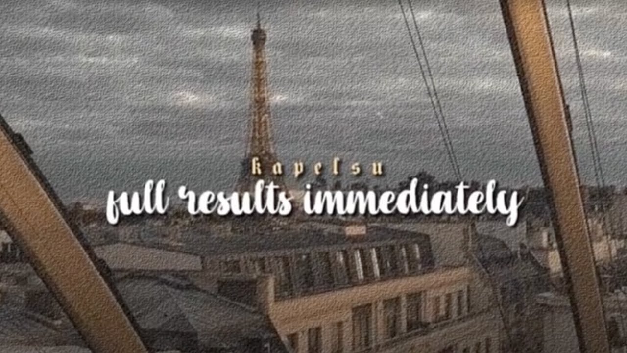 ★ full results immediately! ☆ kapelsu reupload (powerful subliminal booster)