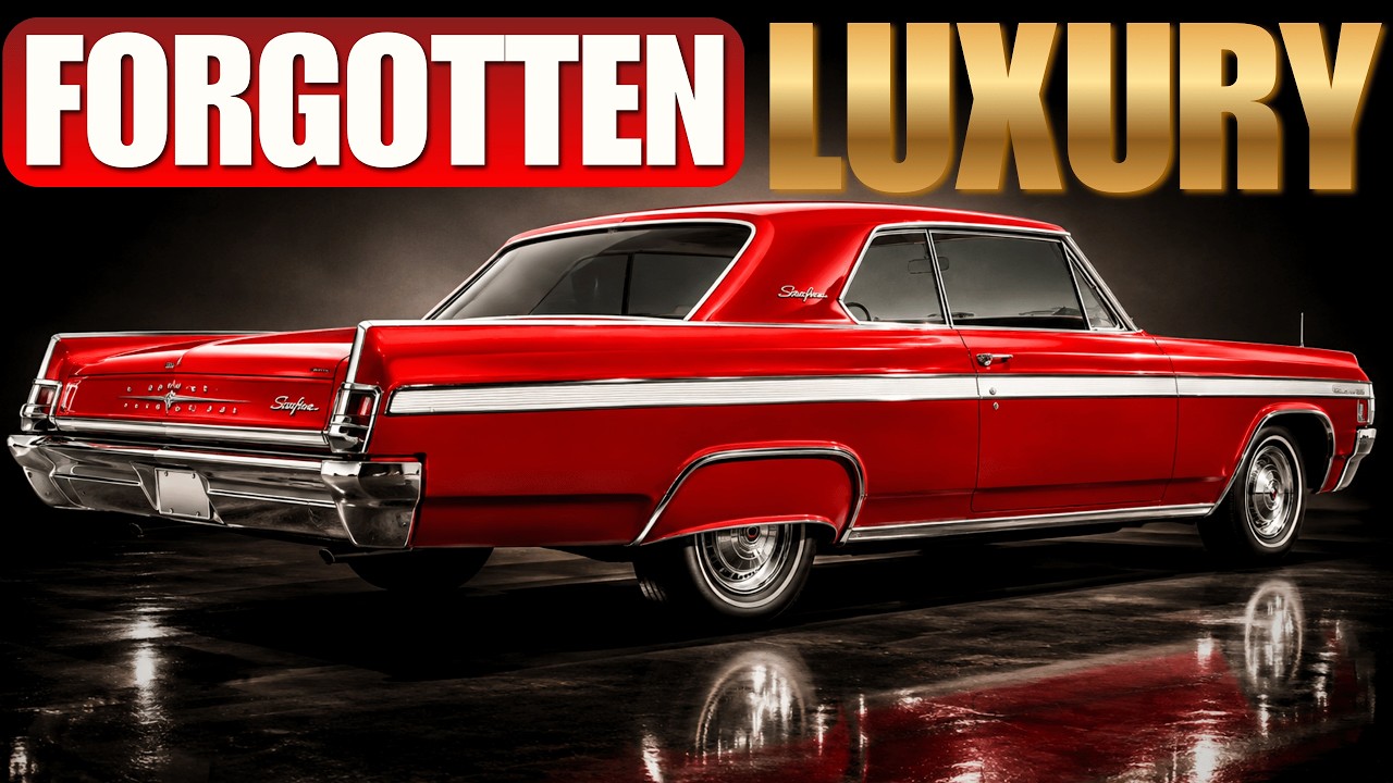 The 10 Most INCREDIBLE & FORGOTTEN American LUXURY Cars of the 60s: Underrated Class & Elegance