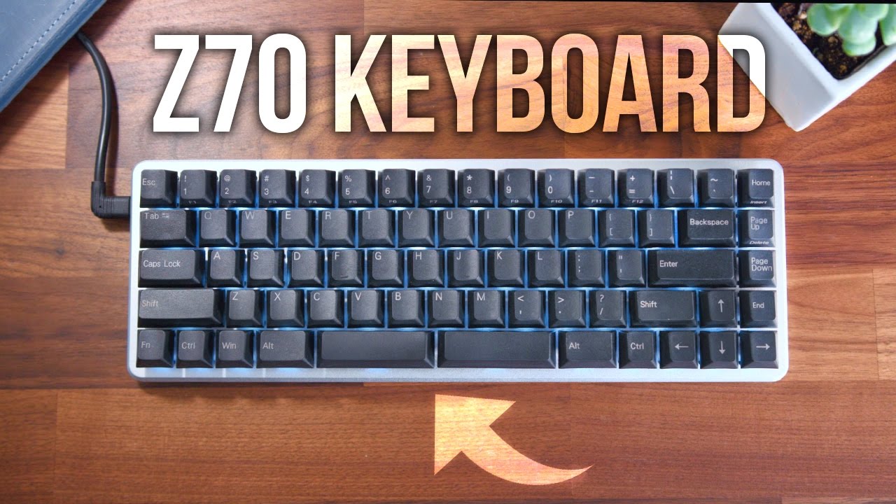 0.01 Z70 Keyboard Review - 2 Space Bars?