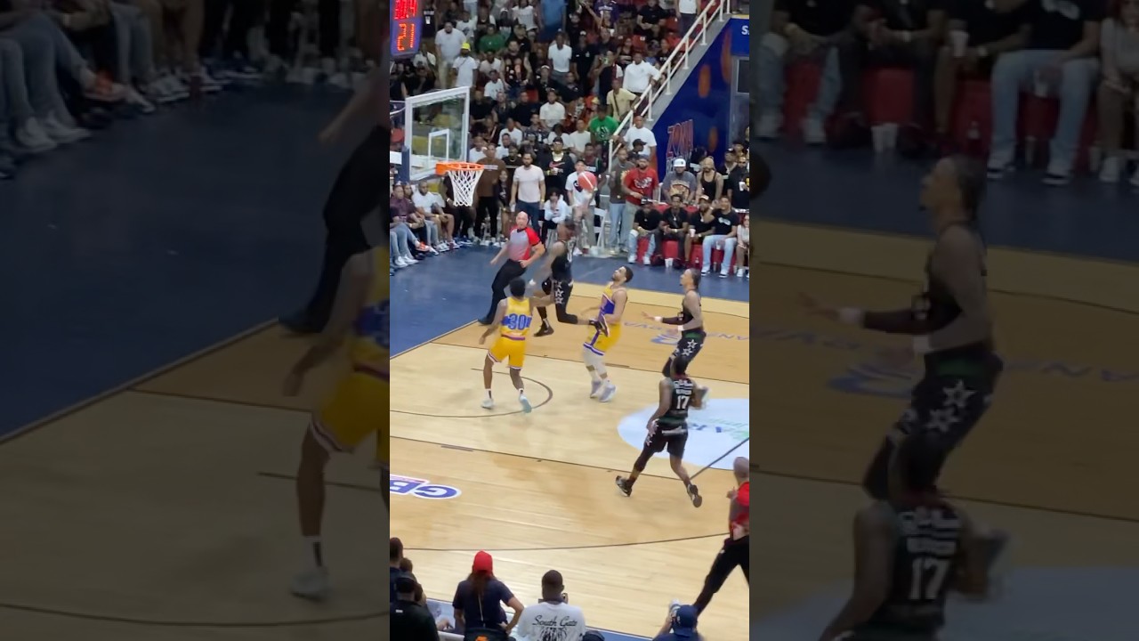 Jassel Perez con el #dunk #tbs2024 #distritonacional #santodomingo #bameso #basketball