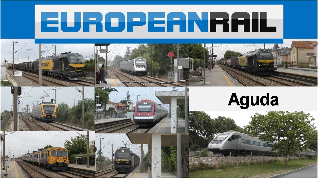 #Portugal2019 Apeadeiro de Aguda - Comboios de Portugal & MEDWAY Trains - July 2019