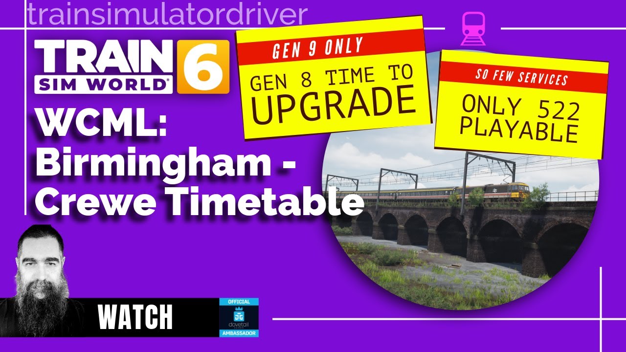 WCML Birmingham - Crewe Timetable Deep Dive with All Aboard Studios