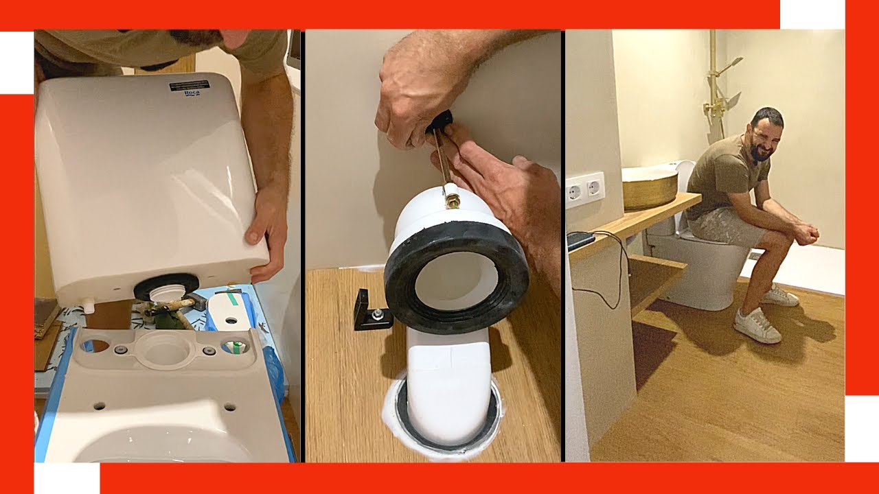 🔥УСТАНОВКА ВЫСОКОЭФФЕКТИВНОГО УНИТАЗА Roca 🚽 ПОШАГОВОЕ РУКОВОДСТВО 🛠️ Туалет