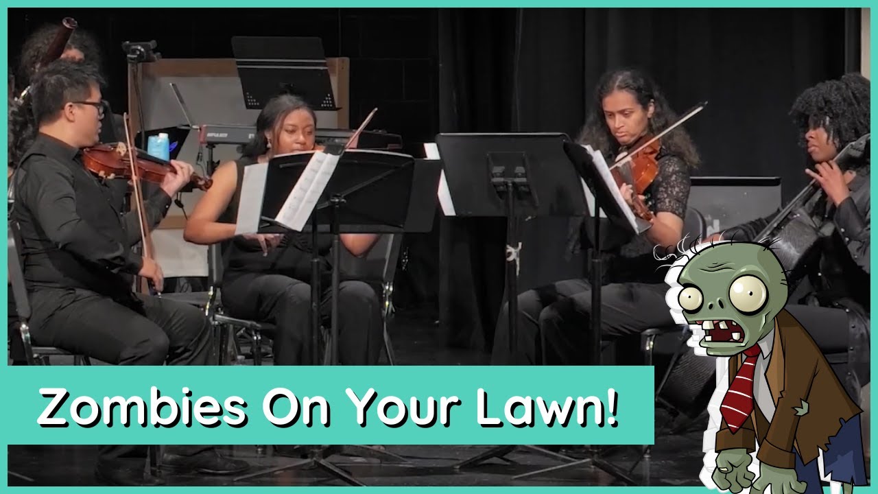Plants vs. Zombies - Zombies on Your Lawn, Performed by NJGSO