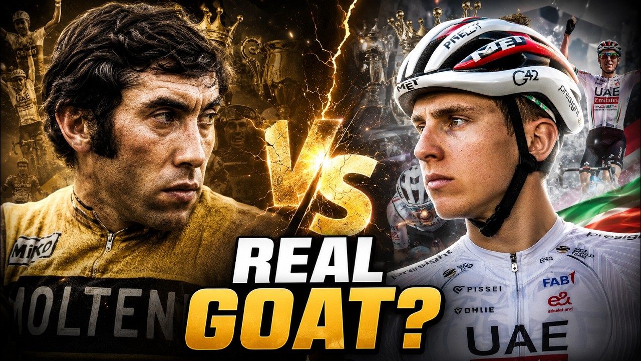 Eddy Merckx vs Tadej Pogačar | Who&rsquo;s the Real GOAT of Cycling?