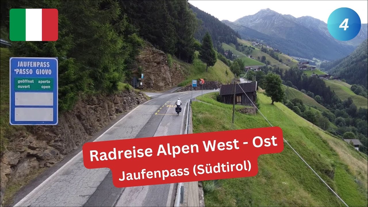 Südtirol / Jaufenpass | Radreise Alpen #04