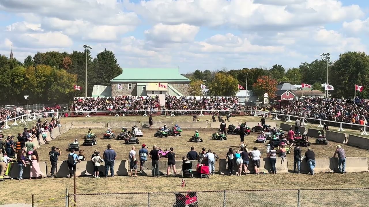 Spencerville fair demolition, Derby power wheels