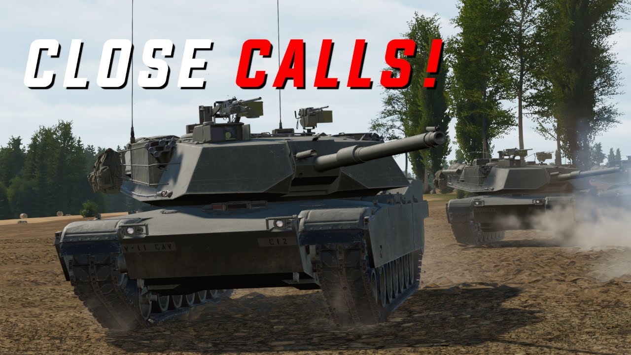 Close Calls in the M1 Abrams! ||    GHPC