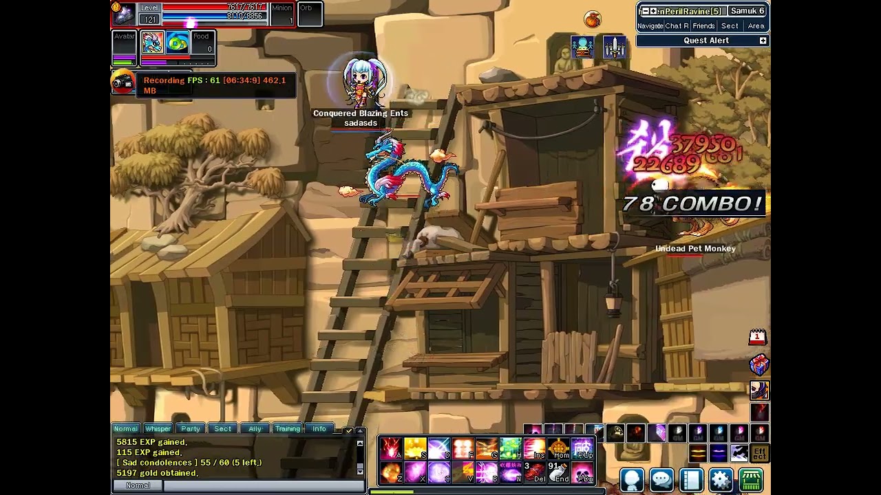 SoulSaverOnline - All Jobs Skill - Chaos Assassin Fist 2nd skill
