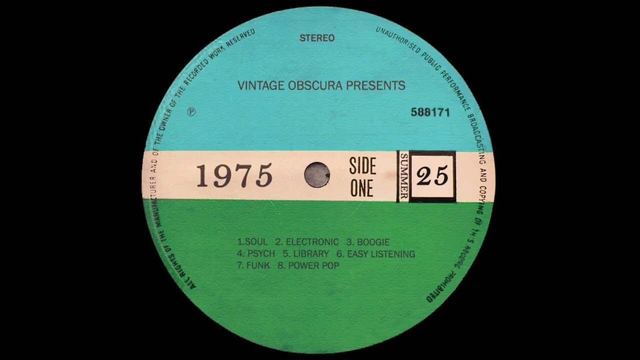 Vintage Obscura Presents: The Best of 1975