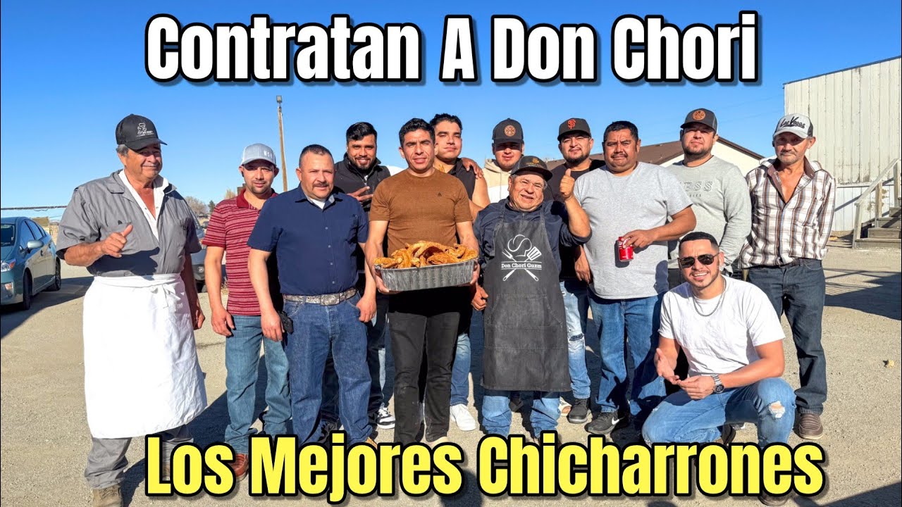 Contratan A Don Chori Para Hacer Chicharrones En Yerington, Nevada!🔥🐷
